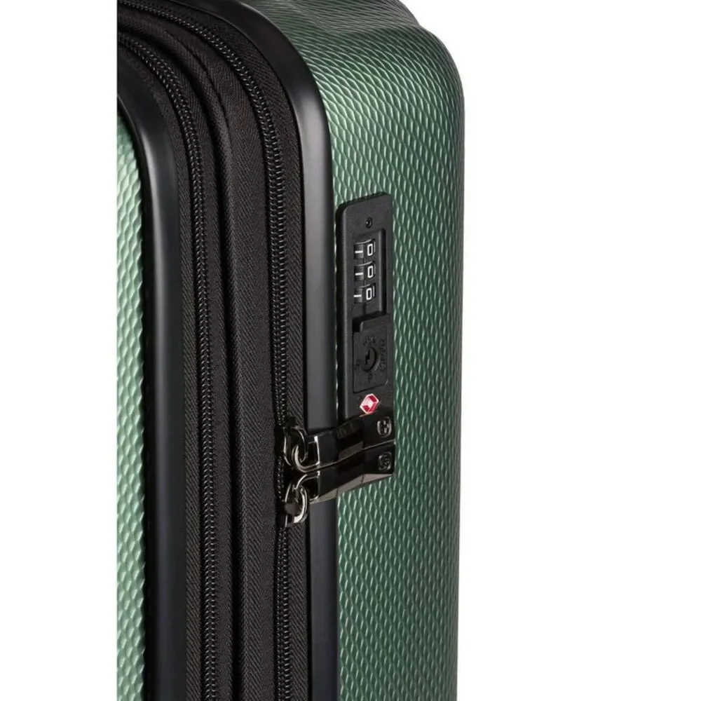SWISSGEAR Energie Hardside Carry On Spinner Suitcase - Verdun Green